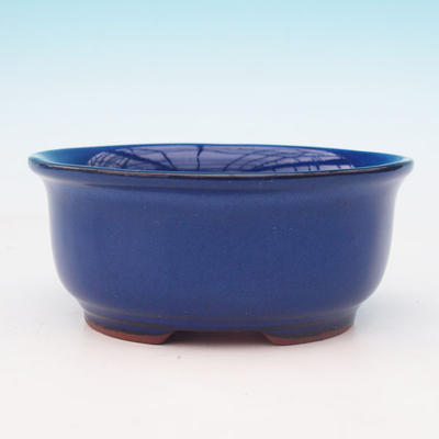 Ceramic bonsai bowl H 30 - 12 x 10 x 5 cm, Blue- 12 x 10 x 5 cm - 2