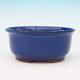 Ceramic bonsai bowl H 30 - 12 x 10 x 5 cm, Blue- 12 x 10 x 5 cm - 2/3