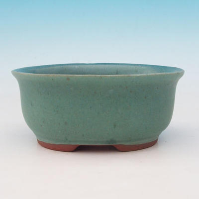 Ceramic bonsai bowl H 30 - 12 x 10 x 5 cm, green- 12 x 10 x 5 cm - 2