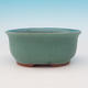 Ceramic bonsai bowl H 30 - 12 x 10 x 5 cm, green- 12 x 10 x 5 cm - 2/3