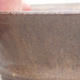 Ceramic bonsai bowl 11 x 11 x 3.5 cm, brown color - 2/4