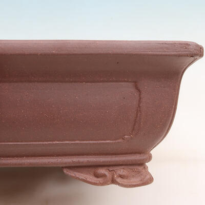 Bonsai bowl 37 x 27 x 12 cm, color brown - 2