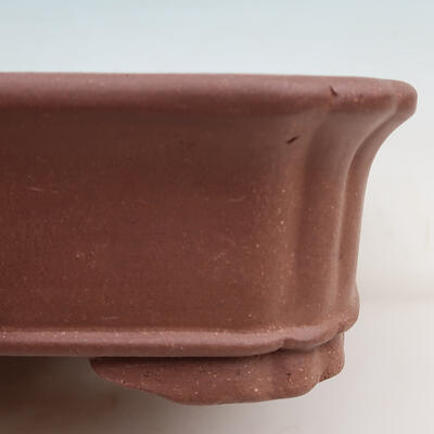 Bonsai bowl 34 x 28 x 9 cm, color brown - 2