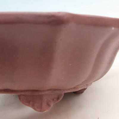 Bonsai bowl 39 x 39 x 12 cm, color brown - 2
