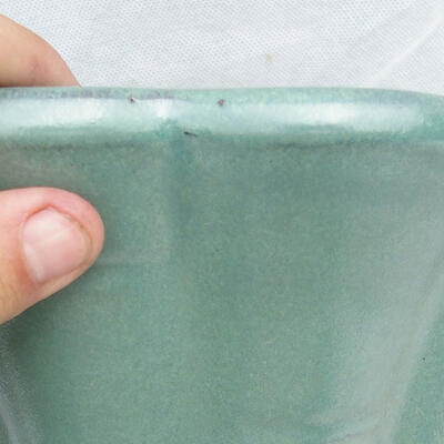 Bonsai bowl 29 x 29 x 13 cm, color green - 2