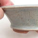 Ceramic bonsai bowl 11 x 11 x 4 cm, color blue - 2/3