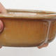 Ceramic bonsai bowl 13 x 10 x 5 cm, color gray-rusty - 2/3