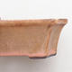 Ceramic bonsai bowl 13 x 10.5 x 4 cm, color pink - 2/3