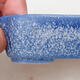 Ceramic bonsai bowl 12 x 9 x 3 cm, color blue - 2/3
