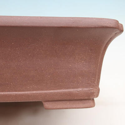 Bonsai bowl 37.5 x 29.5 x 10.5 cm, color brown - 2