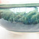 Ceramic bonsai bowl 14 x 14 x 5 cm, color green - 2/3