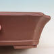 Bonsai bowl 37 x 29.5 x 9 cm, color brown - 2/6