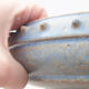 Ceramic bonsai bowl 24 x 24 x 7 cm, color blue - 2/3