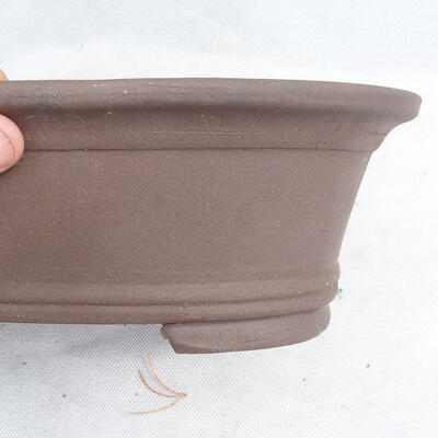 Bonsai bowl 29 x 20 x 9 cm, gray color - 2