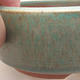 Ceramic bonsai bowl 10 x 10 x 4.5 cm, color green - 2/3