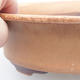 Ceramic bonsai bowl 21 x 17 x 6 cm, brick color - 2/3