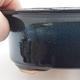 Ceramic bonsai bowl 19 x 15,5 x 6 cm, color black - 2/3