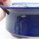 Ceramic bonsai bowl 19 x 15,5 x 6 cm, color blue - 2/3