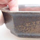 Ceramic bonsai bowl 18 x 15 x 4 cm, color gray - 2/3