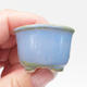Mini bonsai bowl 4 x 4 x 2,5 cm, color blue - 2/4