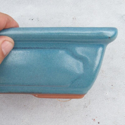 Bonsai bowl 21 x 15 x 7 cm, color blue - 2