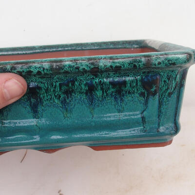 Bonsai bowl 32 x 23 x 7 cm, color green - 2