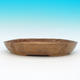 Bonsai ceramic bowl CEJ 3, light brown - 2/3