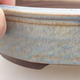Ceramic bonsai bowl 16.5 x 16.5 x 4.5 cm, color blue - 2/3