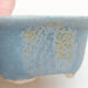 Mini bonsai bowl 4 x 3 x 2 cm, color blue - 2/3