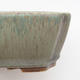 Ceramic bonsai bowl 20.5 x 17.5 x 6 cm, color brown-green - 2/3