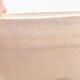 Ceramic bonsai bowl 11.5 x 8 x 5 cm, beige color - 2/3