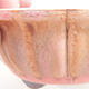 Ceramic bonsai bowl 10.5 x 10.5 x 4.5 cm, color pink - 2/3