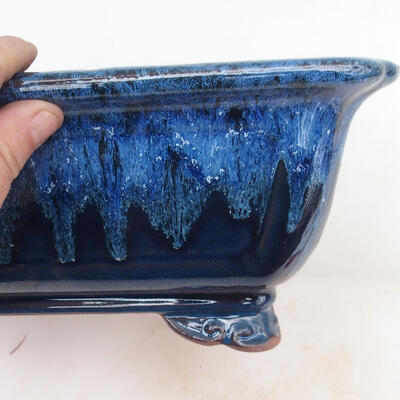 Bonsai bowl 31 x 23 x 12 cm, color blue - 2