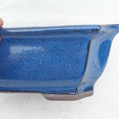 Bonsai bowl 24 x 19 x 8.5 cm, color blue - 2