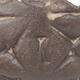 Ceramic shell 8.5 x 8.5 x 4 cm, color brown - 2/3