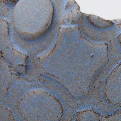 Ceramic shell 7 x 7 x 5 cm, color blue - 2