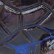 Ceramic Shell 8.5 x 8 x 4.5 cm, color blue-black - 2/3