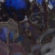 Ceramic Shell 9 x 8 x 4.5 cm, color blue-black - 2/3