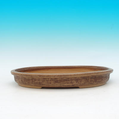 Bonsai ceramic bowl CEJ 4, light brown - 2