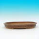 Bonsai ceramic bowl CEJ 4, light brown - 2/3