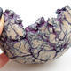 Ceramic shell 9 x 9 x 4.5 cm, color natural purple - 2/3