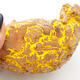 Ceramic Shell 9 x 9 x 6 cm, color natural yellow - 2/3