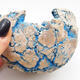 Ceramic Shell 9.5 x 8 x 6 cm, color natural blue - 2/3