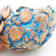 Ceramic shell 10 x 9 x 5.5 cm, color natural blue - 2/3