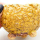 Ceramic shell 8.5 x 8 x 7 cm, color yellow - 2/3