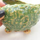 Ceramic Shell 8.5 x 8 x 7 cm, color green - 2/3