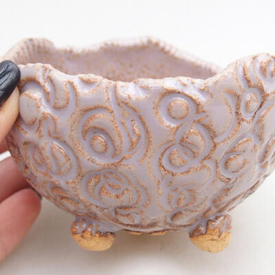Ceramic shell 9 x 9 x 7 cm, color pink - 2