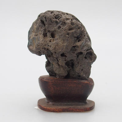 Suiseki - Stone with DAI (wooden mat) - 2
