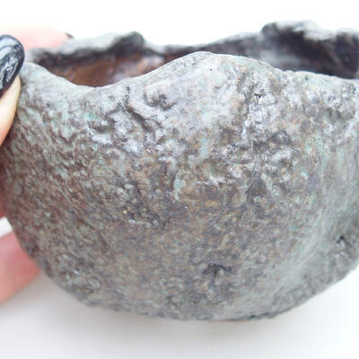 Ceramic Shell 9 x 9 x 6.5 cm, gray color - 2