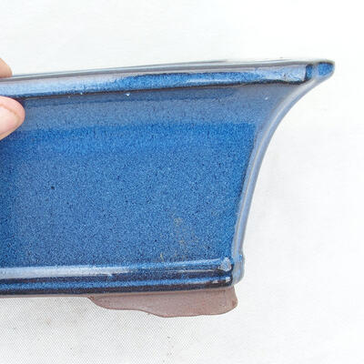 Bonsai bowl 33 x 23 x 12 cm, color blue - 2